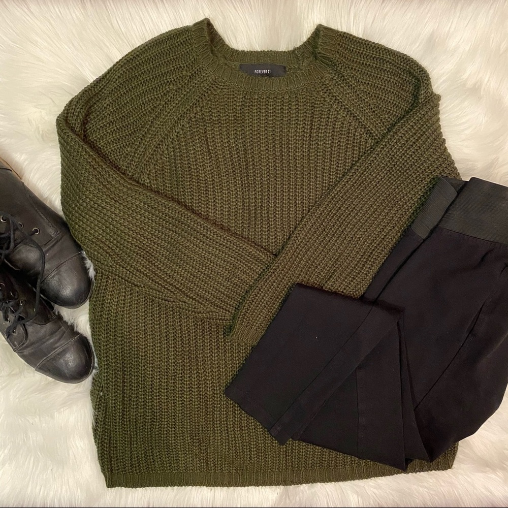 Forever21 Oversized Knit Sweater